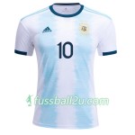 Günstige Fußballtrikots Argentinien MESSI 10 Heimtrikot Copa América 2019